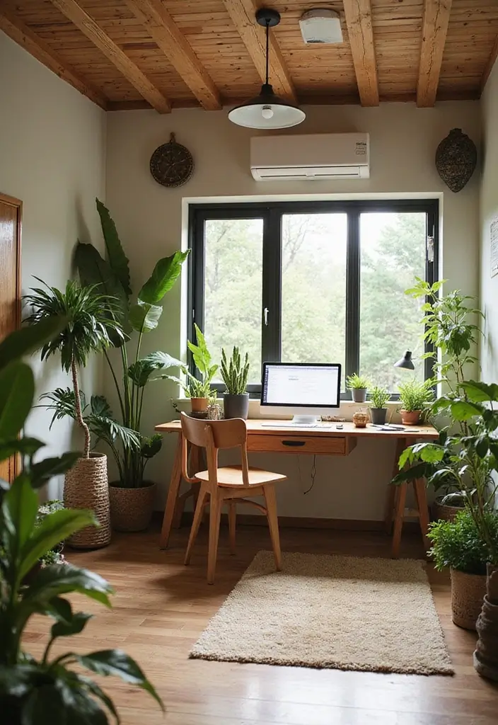 30 Toca Boca Office Ideas You Need to Try in Your Build - 10. Nature-Inspired Elements