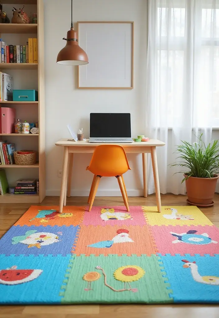 30 Toca Boca Office Ideas You Need to Try in Your Build - 23. Fun Play Mats