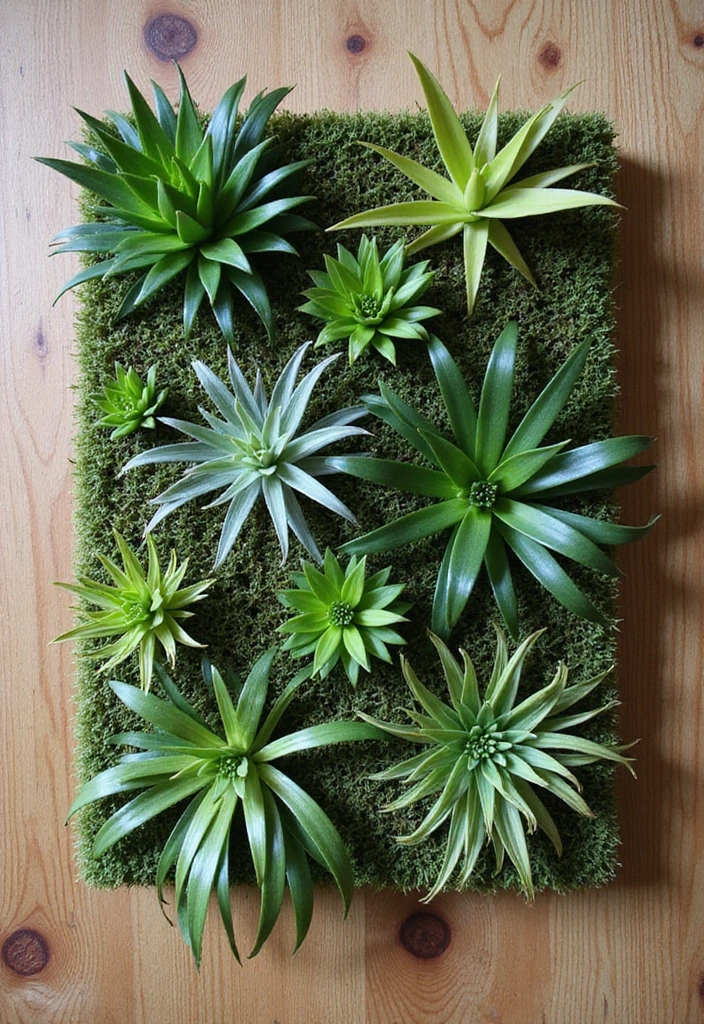 30 Wall Design Ideas for Your Office That Don’t Feel Boring - 11. Plant Wall Art