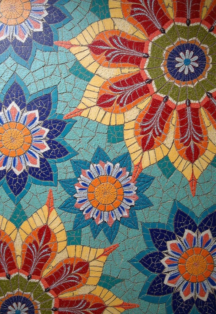 30 Wall Design Ideas for Your Office That Don’t Feel Boring - 12. Customized Wall Mosaics