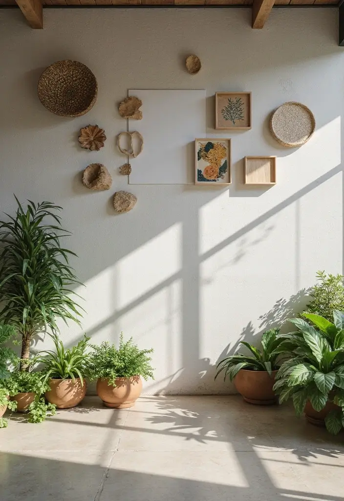 30 Wall Design Ideas for Your Office That Don’t Feel Boring - 30. Biophilic Design Elements