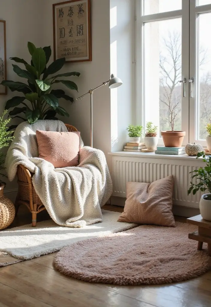 15 Therapy Office Decor Ideas That Feel Calming - 6. Textiles for Comfort 1
