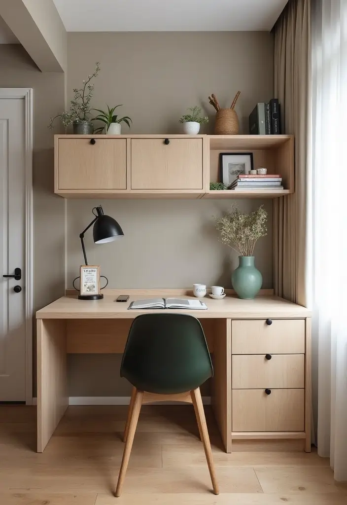 15 Tiny Home Office Ideas That Maximize Small Spaces - 2. Multi-functional Furniture 1