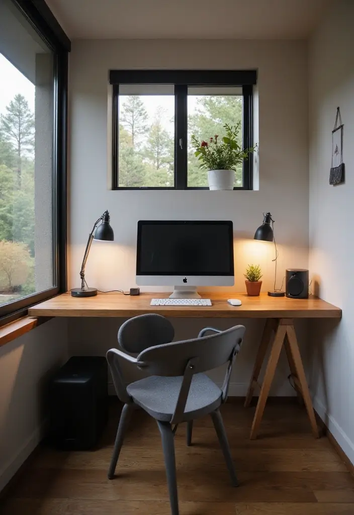 15 Tiny Home Office Ideas That Maximize Small Spaces - 9. Smart Technology Integration 1