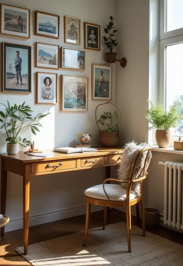 18 Feminine Home Office Ideas That Feel Chic - 9. Personal Touches 1