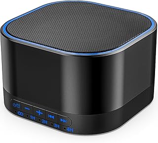 Magicteam White Noise Machine with 20 Non Looping Natural Soothing Sound...