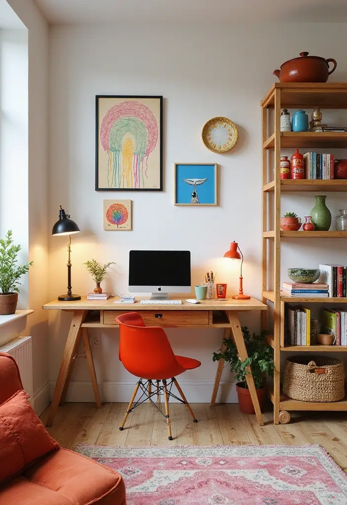 10 Office + Playroom Combo Ideas That Really Work - 4. Playful Accessories 1