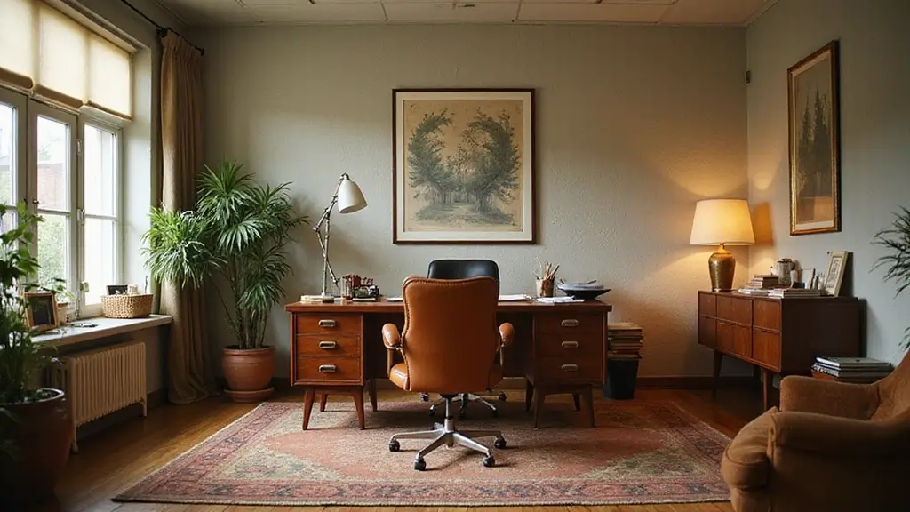 18 Vintage Office Decor Ideas That Feel Timeless