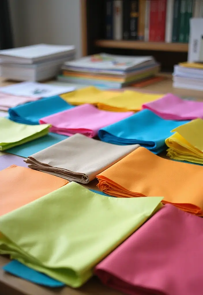 25 Office Desk Organization Ideas That Reduce Clutter - 11. Implement Color Coding 1