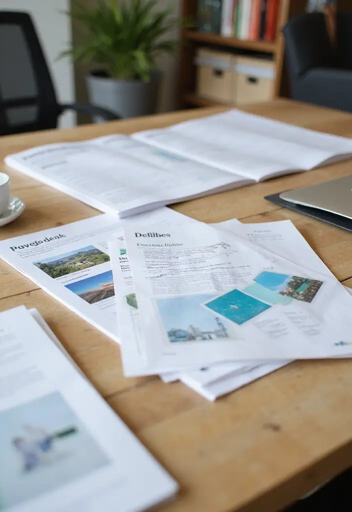 25 Office Desk Organization Ideas That Reduce Clutter - 18. Create a Weekly Review Space 1