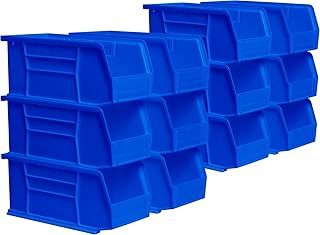 Akro-Mils 30230 AkroBins Plastic Storage Bins, Space-Saving Stackable Bi...