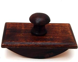 Antique Style Rocking Ink Blotter Wooden Rocker Desk