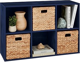 Best Choice Products Kids Bookcase 6-Cube Storage Organizer, 13.5in Shel...