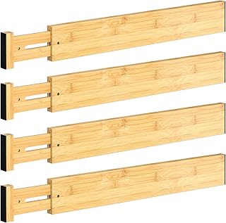 DUCOO 4 PCS Drawer Divider, 17