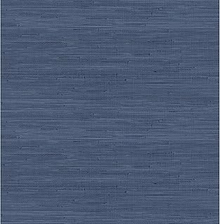 NuWallpaper x Society Social Classic Faux Grasscloth Peel and Stick Wall...