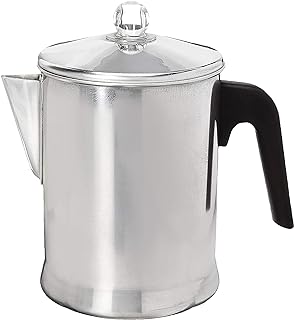 Primula Today Aluminum Stove Top Percolator Maker Durable, Brew Coffee O...