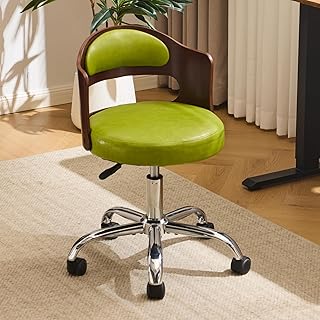 VINGLI Armless Home Office Desk Chair, Adjustable Swivel Chair,Dual-Use ...