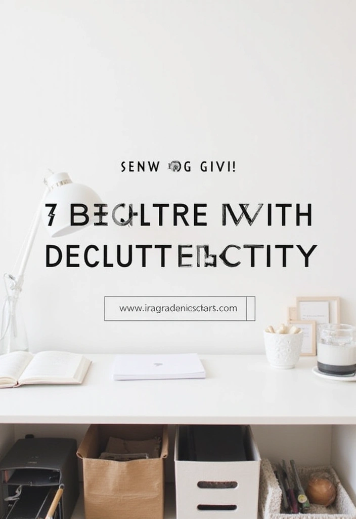 25 Office Desk Organization Ideas That Reduce Clutter - 15. Schedule Regular Decluttering Sessions 1