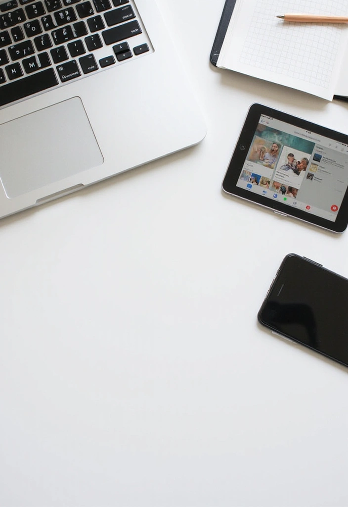 25 Office Desk Organization Ideas That Reduce Clutter - 2. Go Digital 1