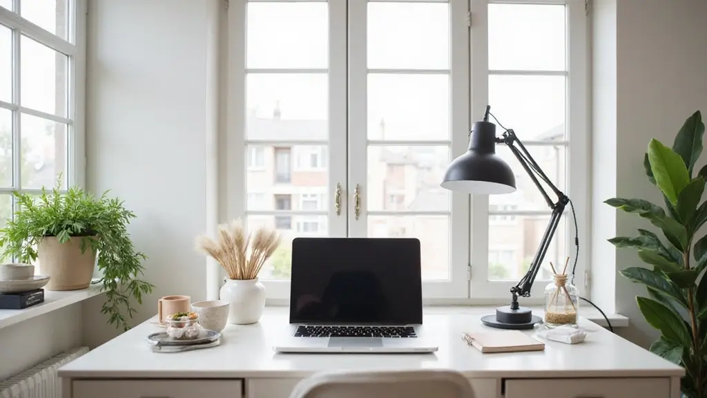25 Office Desk Organization Ideas That Reduce Clutter - Office Vibe Setup