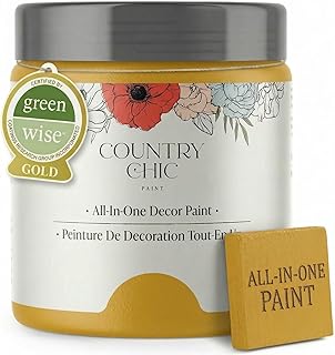 Country Chic All-in-One Chalk Paint for Furniture, Cabinets, Home Decor,...
