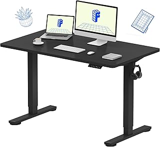 FLEXISPOT EN1 One-Piece Standing Desk, Electric Adjustable with 4 Memory...