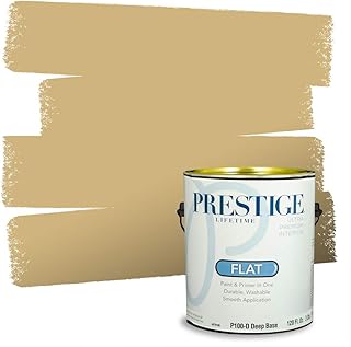 PRESTIGE Paints Interior Paint and Primer In One, 1-Gallon, Flat, Compar...