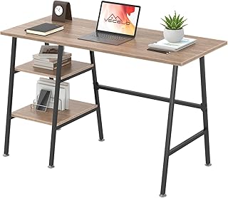 VECELO 43 Inch Computer Desk Writing Study Work Office Table Modern Desk...