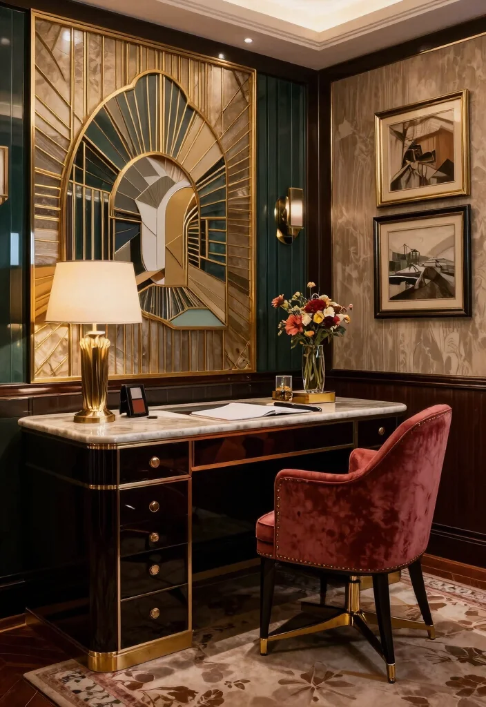 28 Art Deco Home Office Ideas Glamorous and Bold Workspace - Conclusion 1