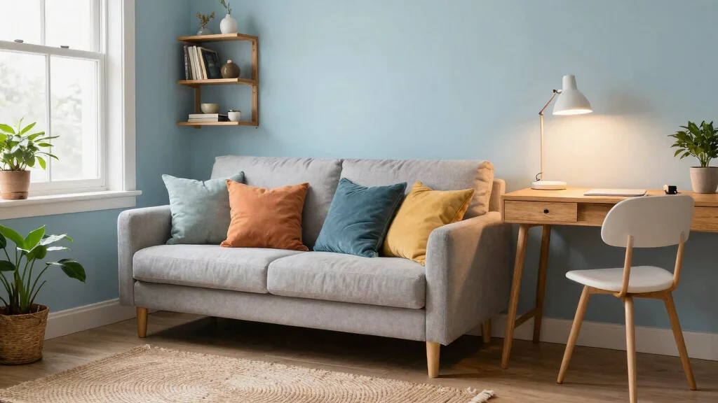 28 Cozy Home Office with Couch Ideas Work in Comfort