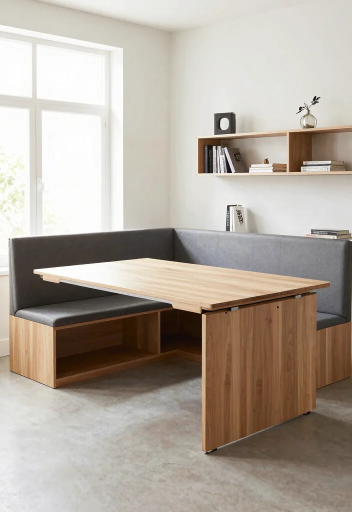 28 Dining Room Office Ideas Stylish and Functional - 7. Functional Multi-Purpose Space 1
