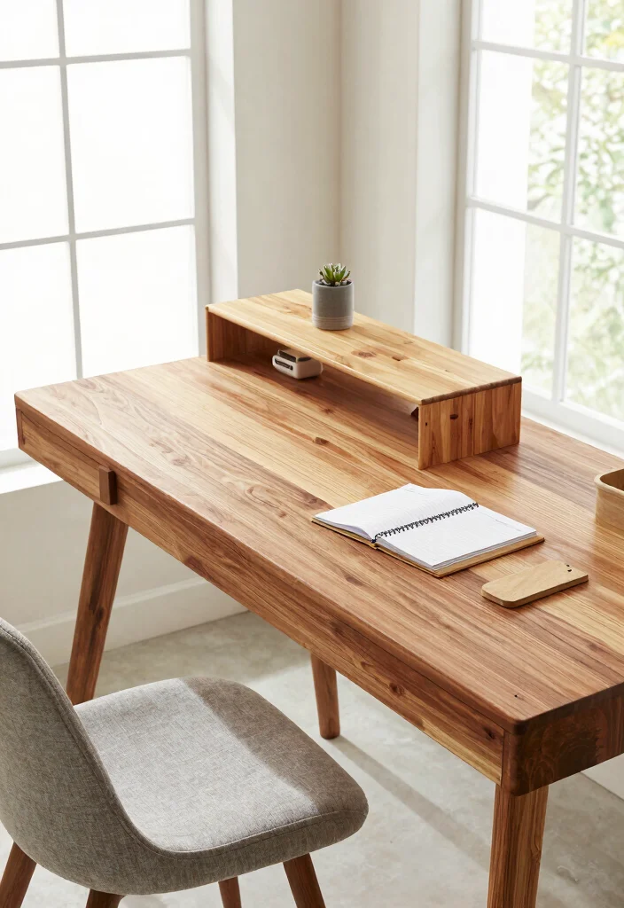 28 Green Home Office Ideas Fresh and Inspiring Workspace - 2. Sustainable Desk Options 1