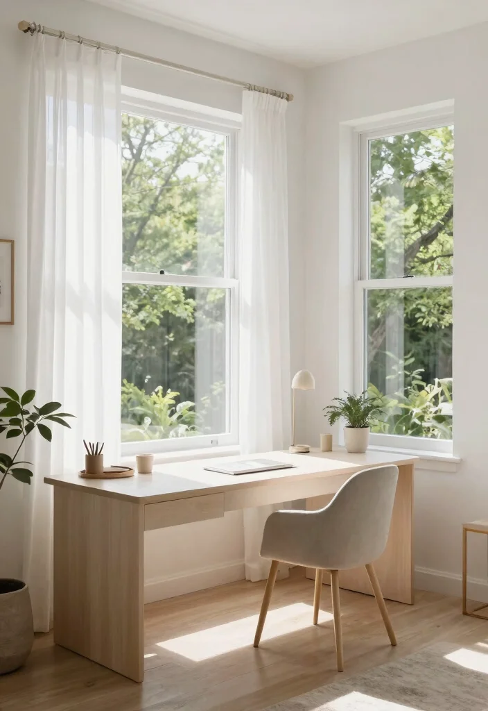 28 Green Home Office Ideas Fresh and Inspiring Workspace - 3. Natural Lighting Solutions 1