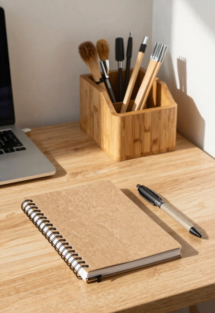 28 Green Home Office Ideas Fresh and Inspiring Workspace - 7. Eco-Friendly Office Supplies 1