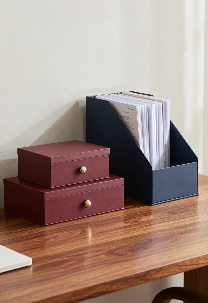 28 Home Office Arredamento Ideas Elegant Italian Style - 13. Elegant File Management 1