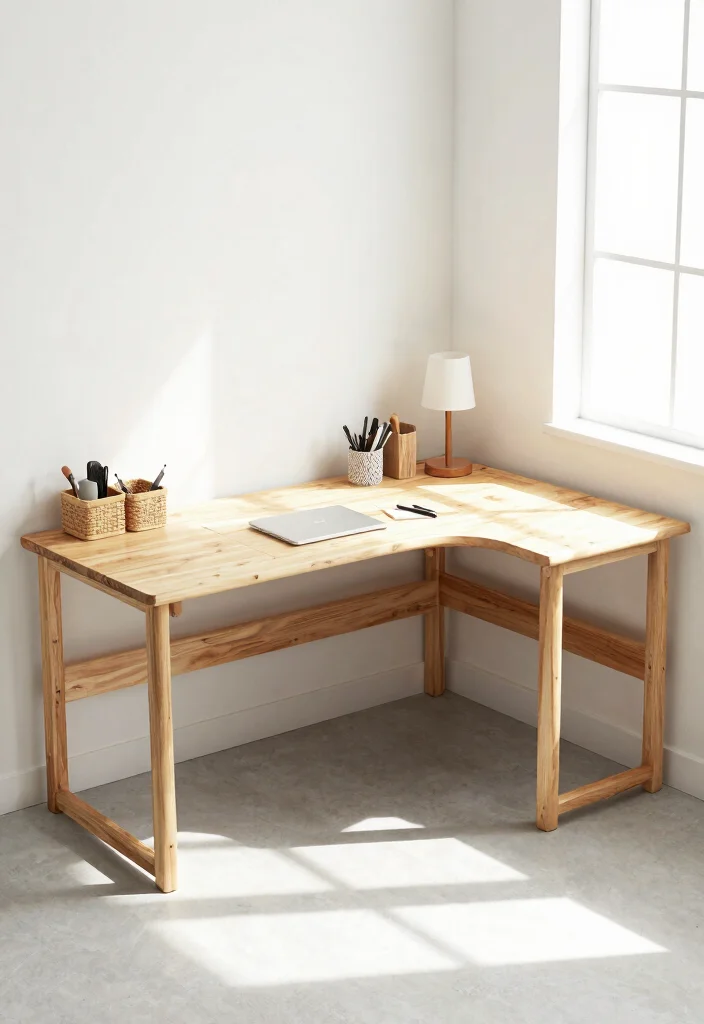 28 Modern Unique Office Table Design Ideas that Stand Out - 10. L-Shaped Desks 1