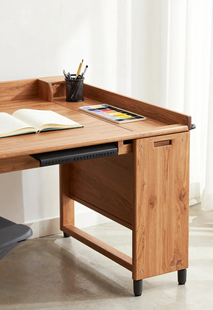 28 Modern Unique Office Table Design Ideas that Stand Out - 5. Multi-Functional Tables 1