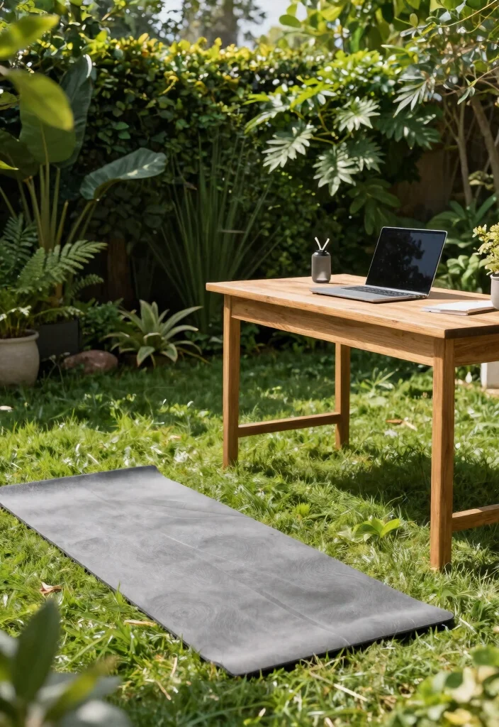 28 Outdoor and Sunroom Home Office Ideas for a Bright Workspace - 25. Outdoor Workouts to Boost Energy 1