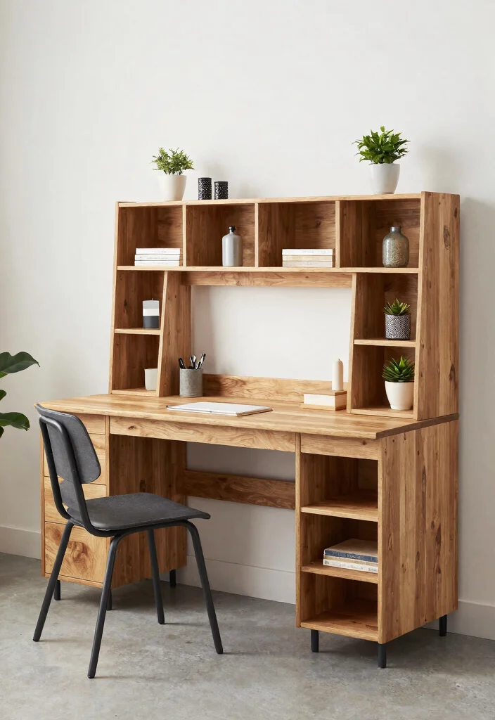 28 Writing Desk Ideas Beautiful and Inspiring Setups - 17. Modular Design 1