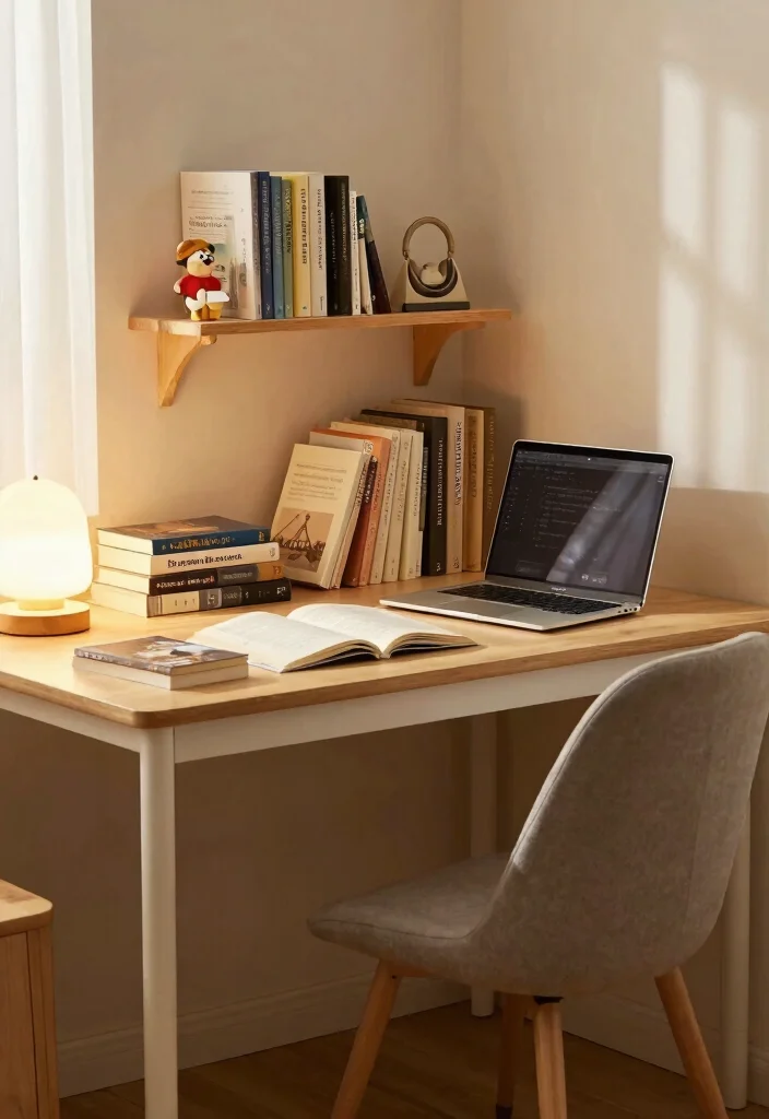 29 Bedroom Desk Ideas for a Cozy Workspace in Your Room - 14. Cozy Reading Desk 1