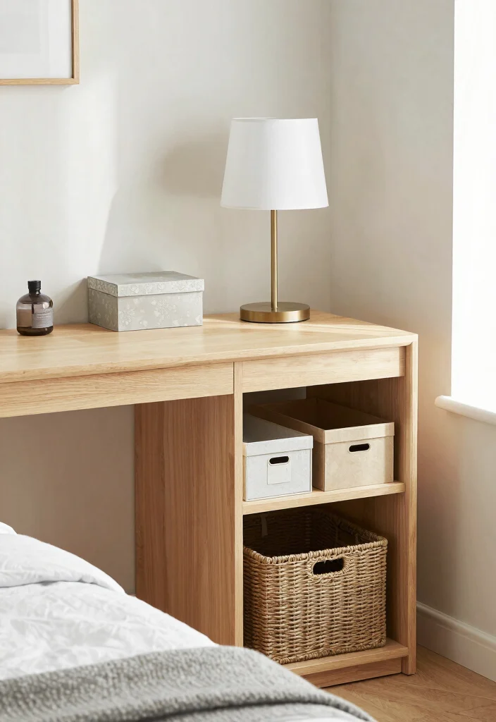 29 Bedroom Desk Ideas for a Cozy Workspace in Your Room - 15. Dual-Purpose Workspace 1