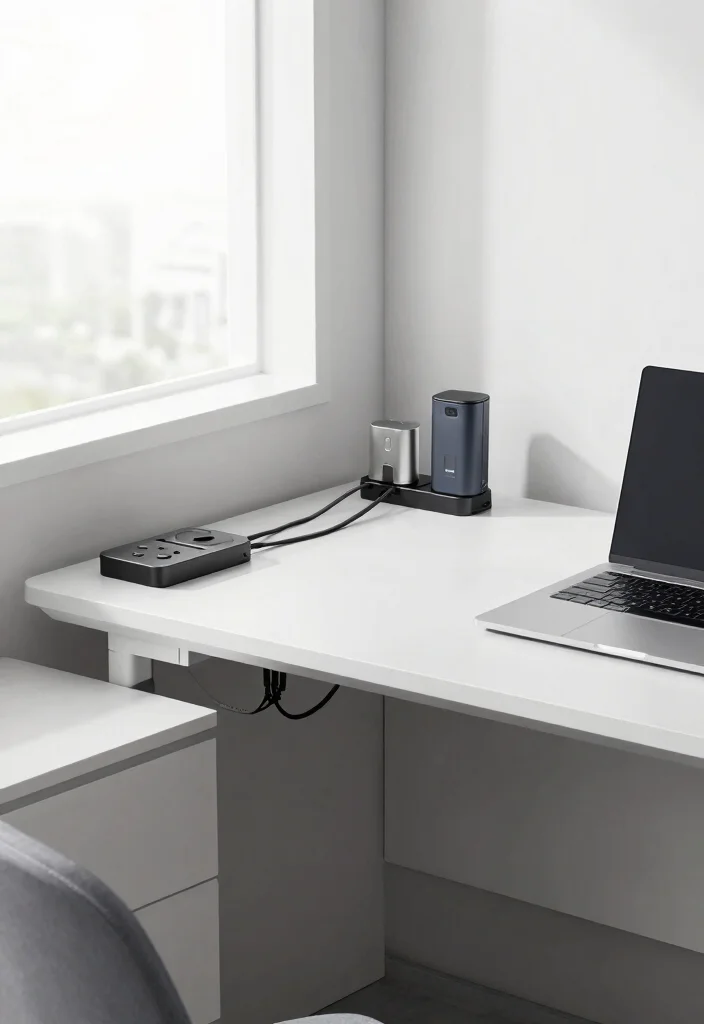 29 Corner Desk Home Office Ideas Smart Use of Every Space - 29. Corner Desk with Integrated Technology 1