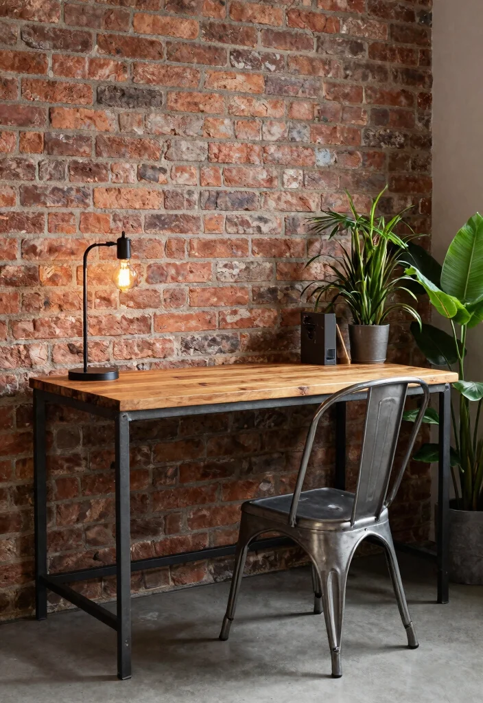 29 Corner Desk Home Office Ideas Smart Use of Every Space - 4. Industrial Style Corner Desk 1