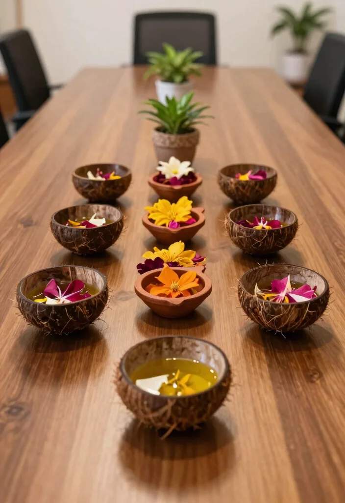 29 Diwali Office Decoration Concepts Festive and Beautiful - 2. Traditional Diyas with a Twist 1