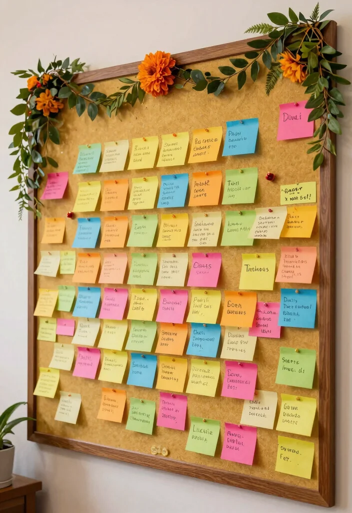 29 Diwali Office Decoration Concepts Festive and Beautiful - 29. Reflective Community Boards 1