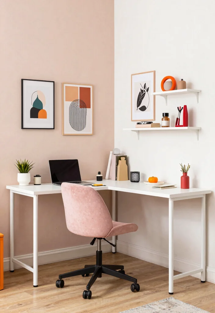 29 Home Office Feminine Ideas Chic and Inspiring - 20. Customizable Workspaces 1