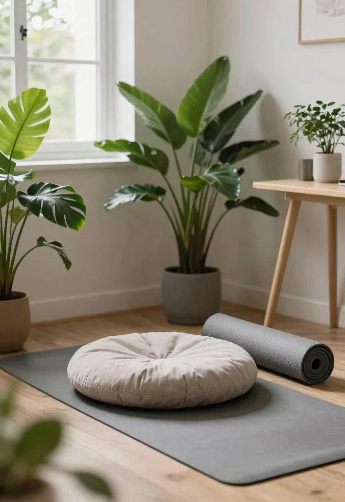 29 Japandi and Zen Home Office Ideas Calm Minimalist Space - 11. Mindfulness Practices 1