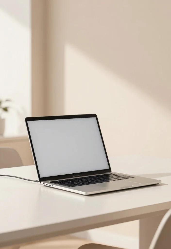 29 Japandi and Zen Home Office Ideas Calm Minimalist Space - 25. Integrating Technology Subtly 1