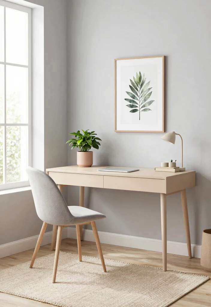 29 Japandi and Zen Home Office Ideas Calm Minimalist Space - 3. Calming Color Palettes 1