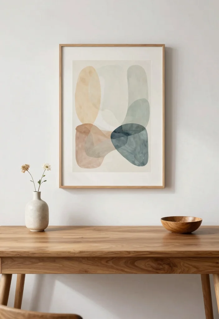 29 Japandi and Zen Home Office Ideas Calm Minimalist Space - 9. Thoughtful Decor Choices 1